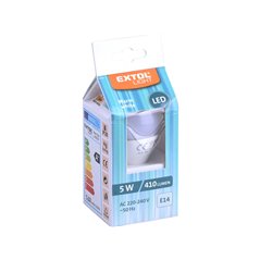 Žiarovka LED mini, 5W, 410lm, E14, pr.45mm, EXTOL LIGHT