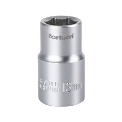 Hlavica nástrčná, 13mm, 1/2”, FORTUM