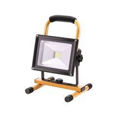 Svietidlo nabíjateľné LED, 20W, 1400lm, 11,1V Li-ion, 4400mAh, IP65, 12+230V