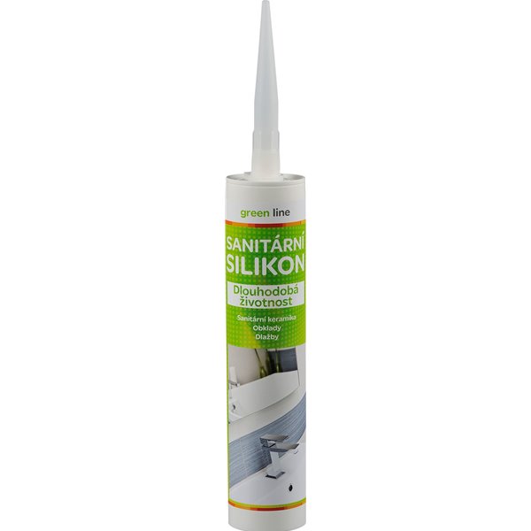 Silikón sanitárny, objem 310ml, biely