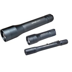 Svietidlo hliníkové, XPG CREE LED, 100lm, 2xAAA, IP54