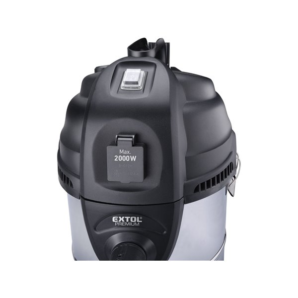 Vysávač dielenský, príkon 1400W, 30L, suché/mokré vysávanie, EXTOL PREMIUM