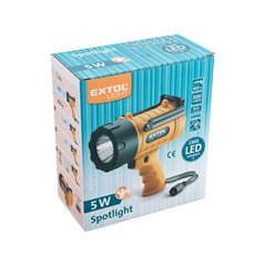 Svietidlo 5W CREE LED, 300lm, max. dosvit 400m, IP67, EXTOL LIGHT