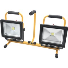 Svietidlo LED so stojanom, 2x30W LED, svietivosť 2x2400 lúmenov, EXTOL LIGHT