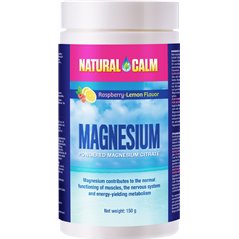 Magnezium NATURAL CALM citrát horčíka s príchuťou malina/citrón 150g