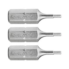 Bit imbus 3ks, H 1,5x25mm, S2, FORTUM