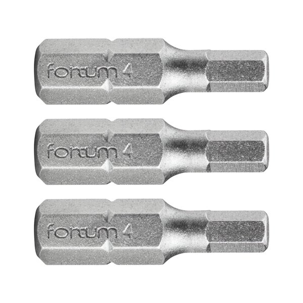 Bit imbus 3ks, H 4x25mm, S2, FORTUM