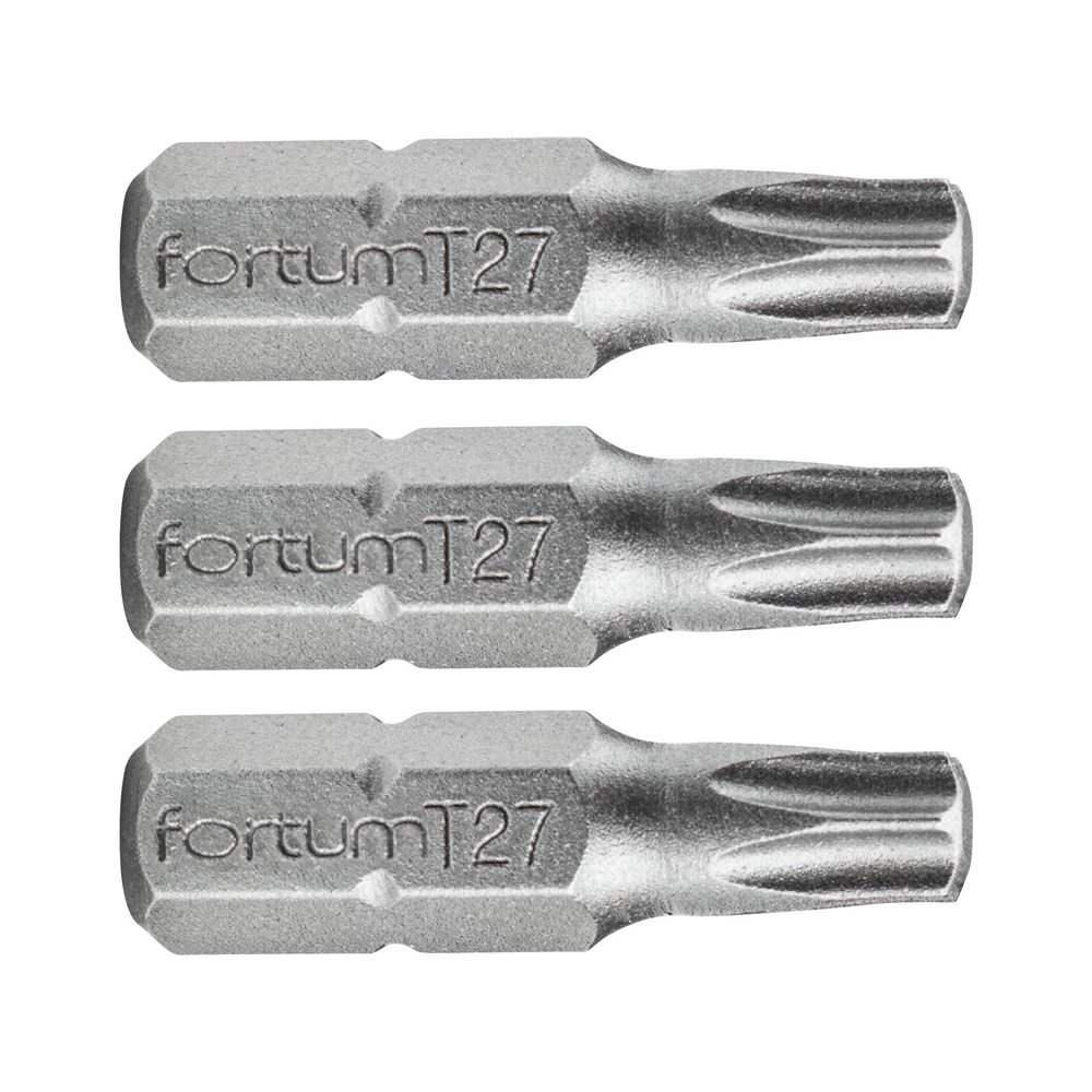 Bit torx 3ks, T 27x25mm, S2, FORTUM