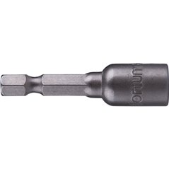 Hlavica nástrčná magnetická so 6-hrannou stopkou 1/4’’, 8x48mm, CrV, FORTUM