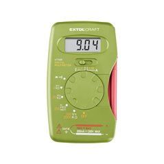 Multimeter digitálny s automatickou voľbou rozsahov, EXTOL CRAFT