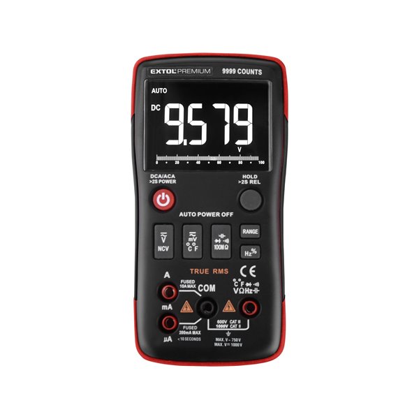 Multimeter digitálny TrueRMS, EXTOL PREMIUM