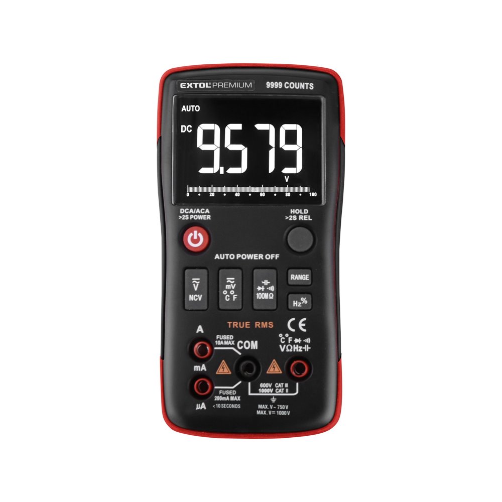 Multimeter digitálny TrueRMS, EXTOL PREMIUM