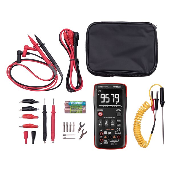 Multimeter digitálny TrueRMS, EXTOL PREMIUM