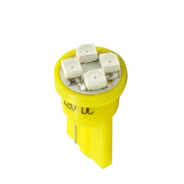 LED L017Y - W5W 4xSMD3528 Yellow