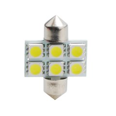 LED L027W - C5W 31mm 6xSMD5050 White