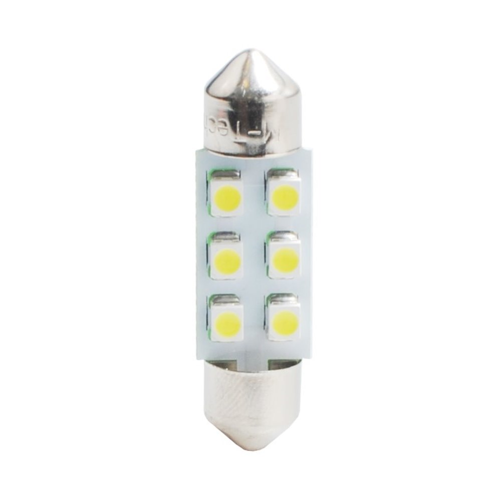 LED L028G - C5W 31mm 6xSMD3528 Green