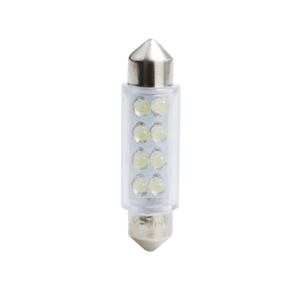 LED L924W - C5W 41mm 8LED 3mm White 24V