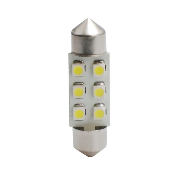 LED L928W - C5W 36mm 6xSMD3528 White 24V