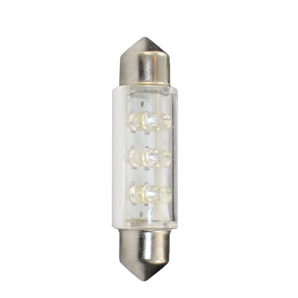 LED L946W - C5W 41mm 6LED 3mm White 24V