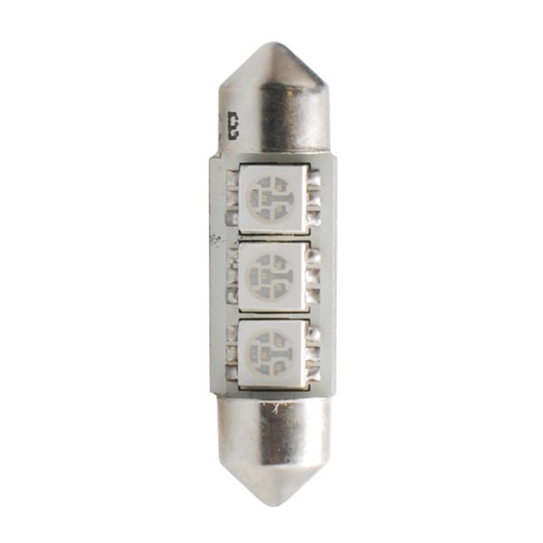 LED L310B - C5W 36mm 3xSMD5050 CANBUS Blue