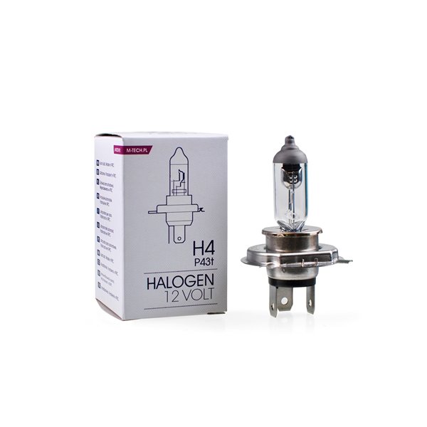 M-TECH Halogen bulb H4 9003 HB2 P43t 60/55W 12V