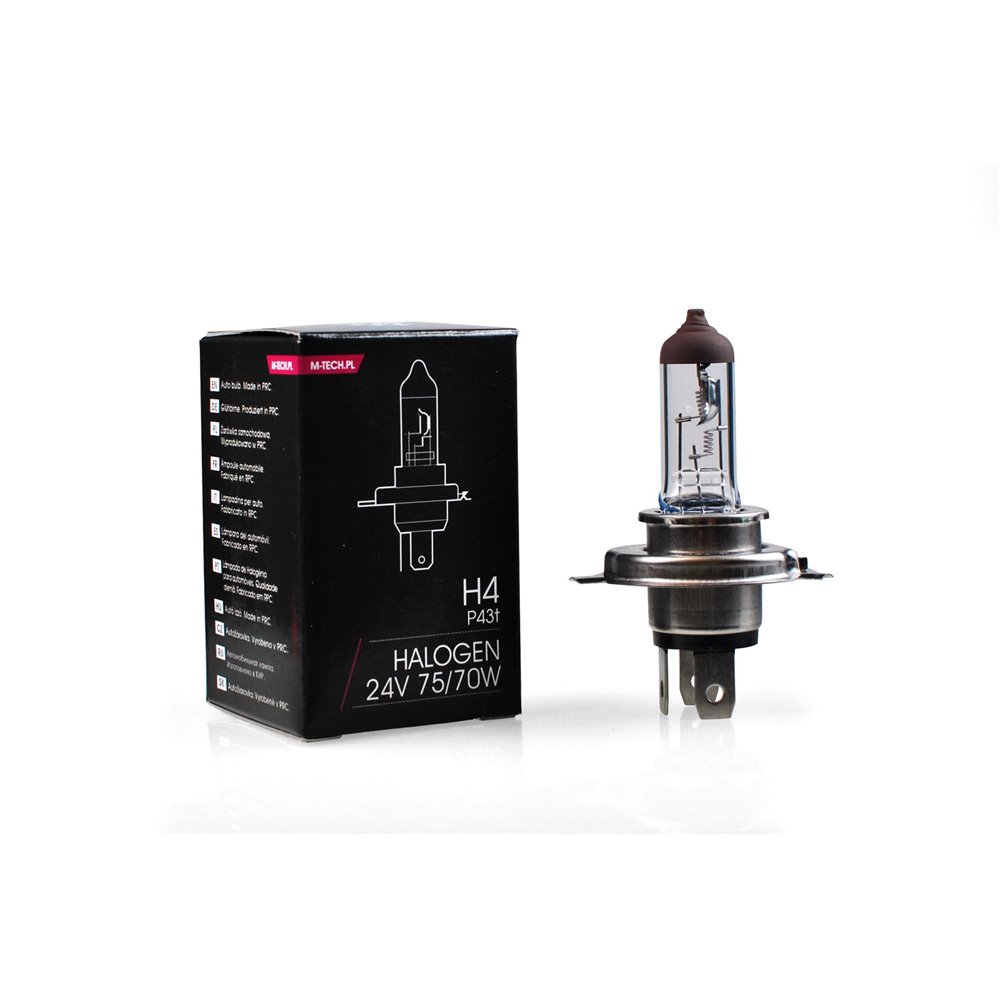 M-TECH Halogen bulb H4 24V/75/70W