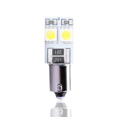 LED L314W - BA9s 4xSMD5050 CANBUS White