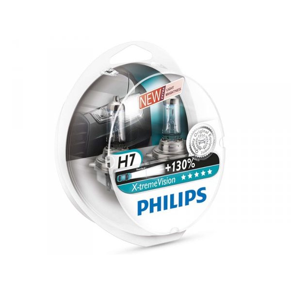 Philips X-Treme Vision +130% H7 12V 55W DUO