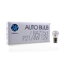 M-TECH bulb BAZ15d P21/4W 21/4W 12V CLEAR