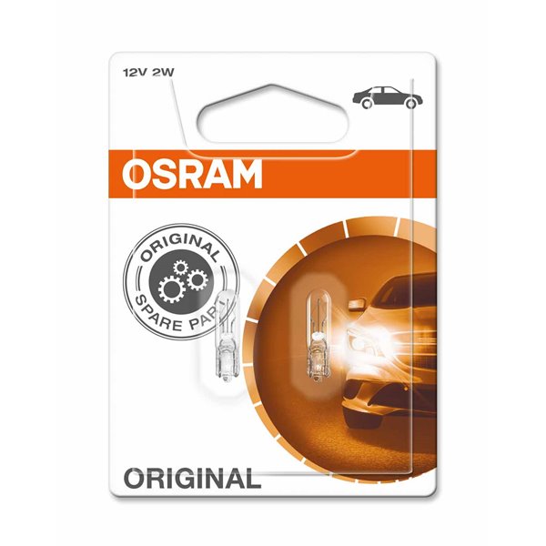 OSRAM Original 2722 B8,5d 12V 2W 02B