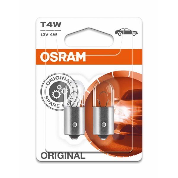 OSRAM Original 3893 BA9s 12V 4W T4W 02B