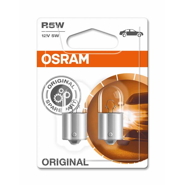 OSRAM O5007-02B BA15s 12V 5W R5W