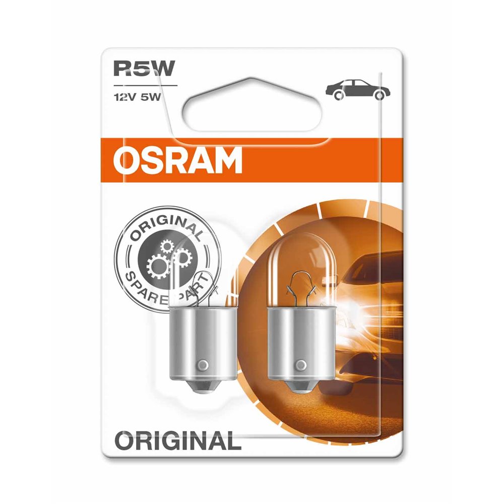 OSRAM O5007-02B BA15s 12V 5W R5W