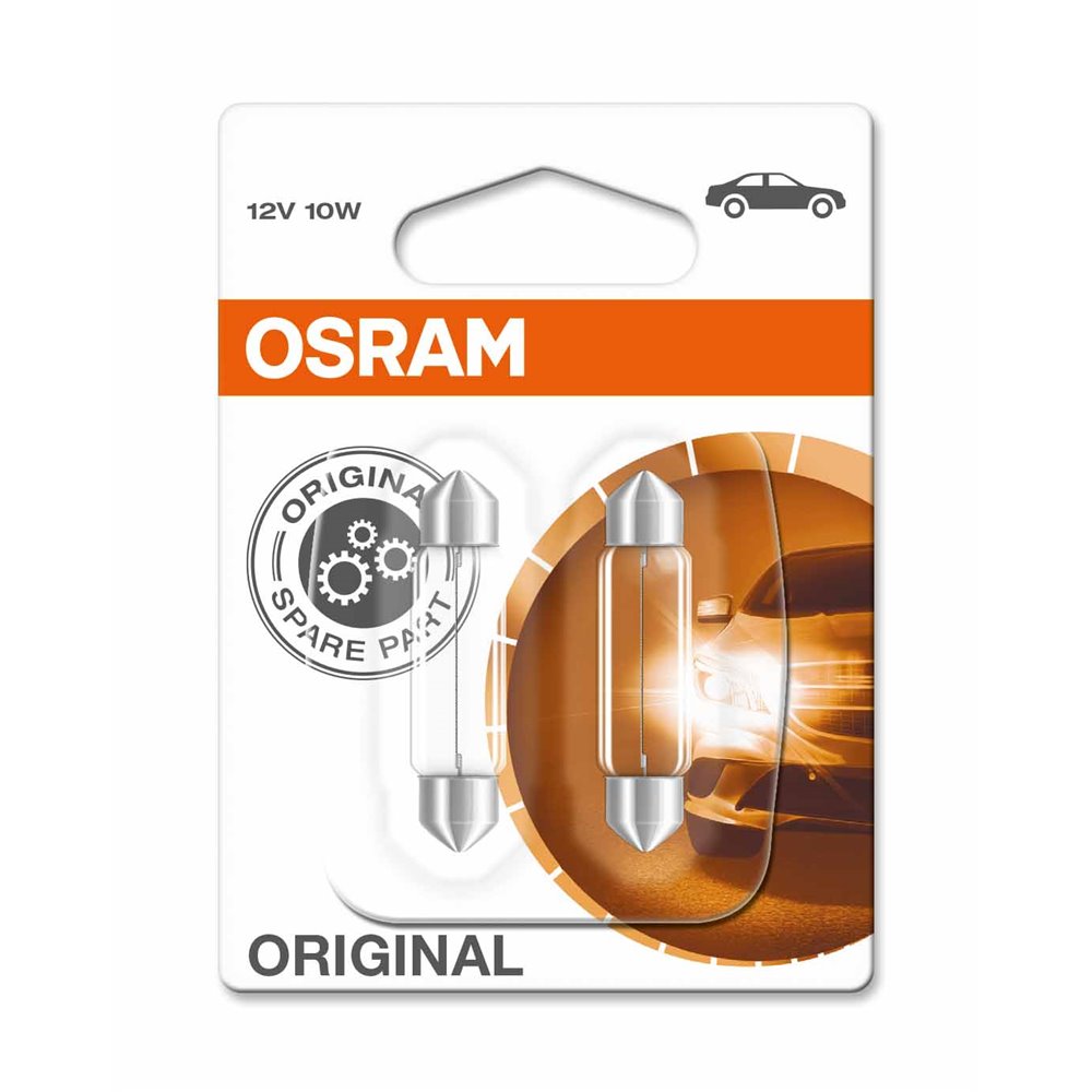 OSRAM Original 6411 SV8,5-8 12V 10W C10W 02B