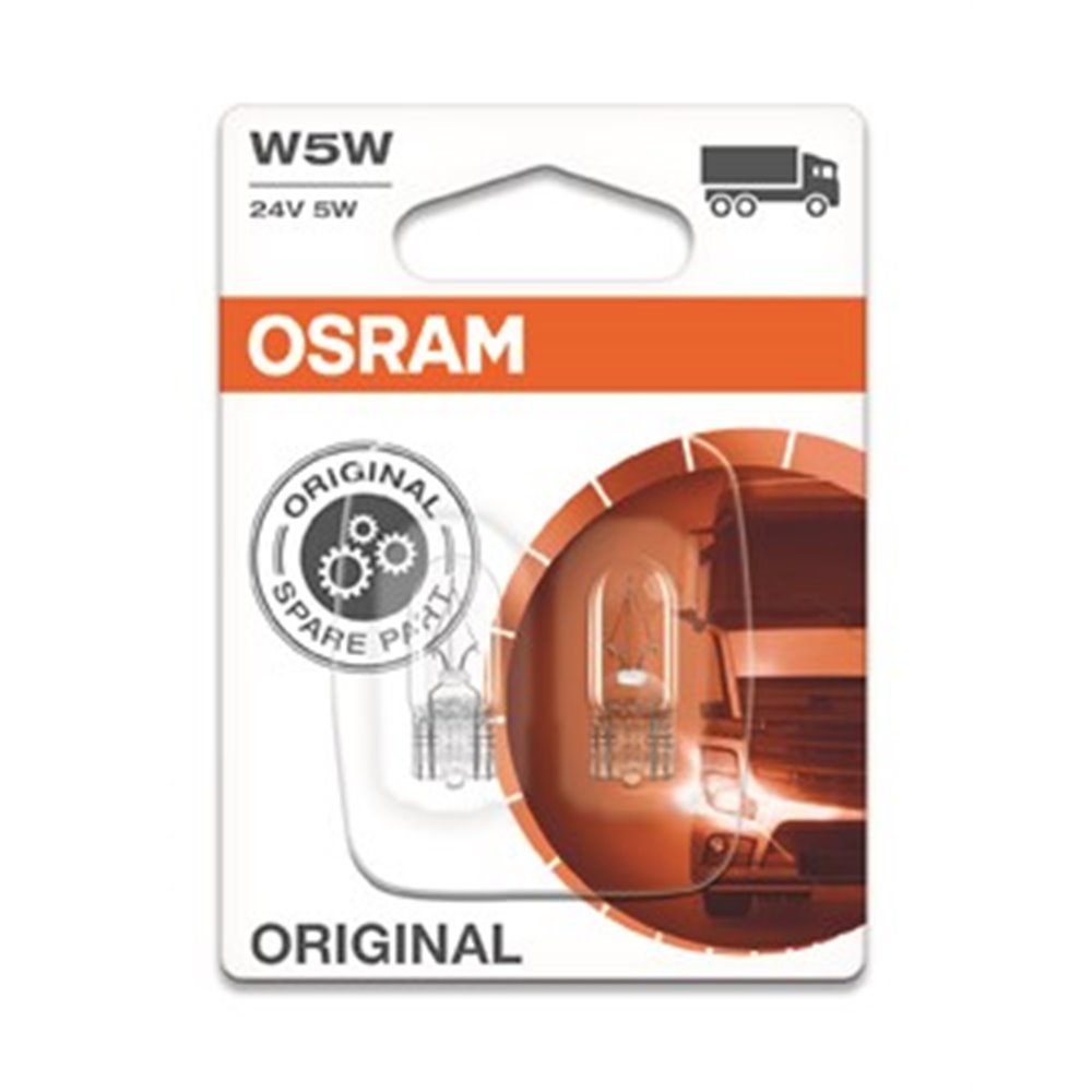 OSRAM Original 2845 W2,1x9,5d 24V 5W W5W 02B