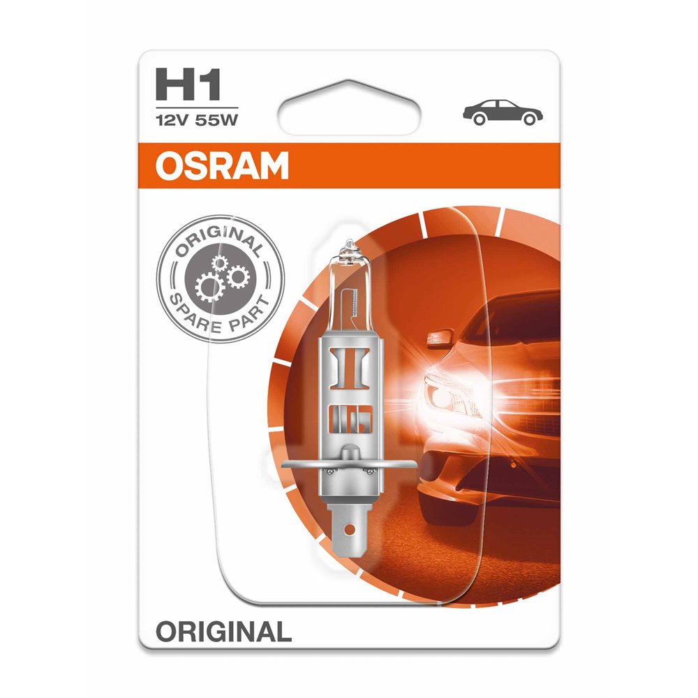 Halogen OSRAM P14,5s 12V 55W H1 01B