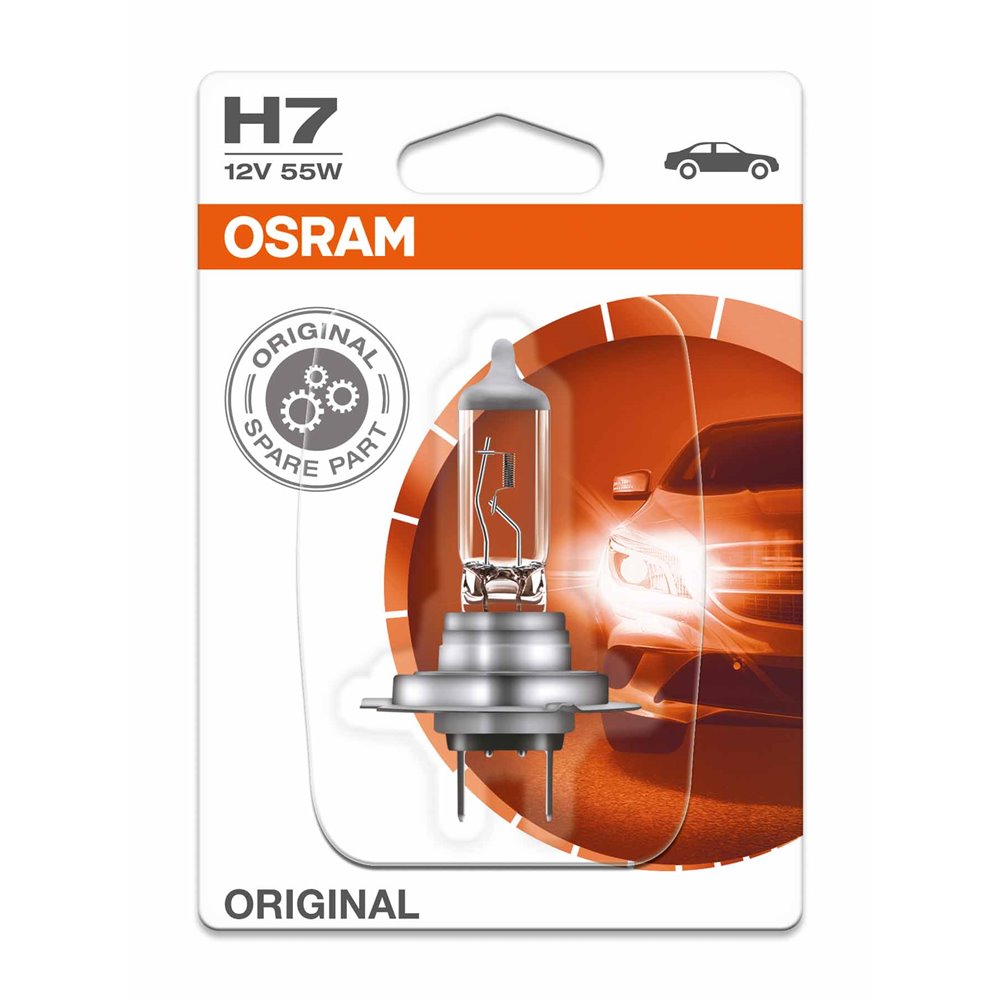 Halogen OSRAM PX26d 12V 55W H7 01B