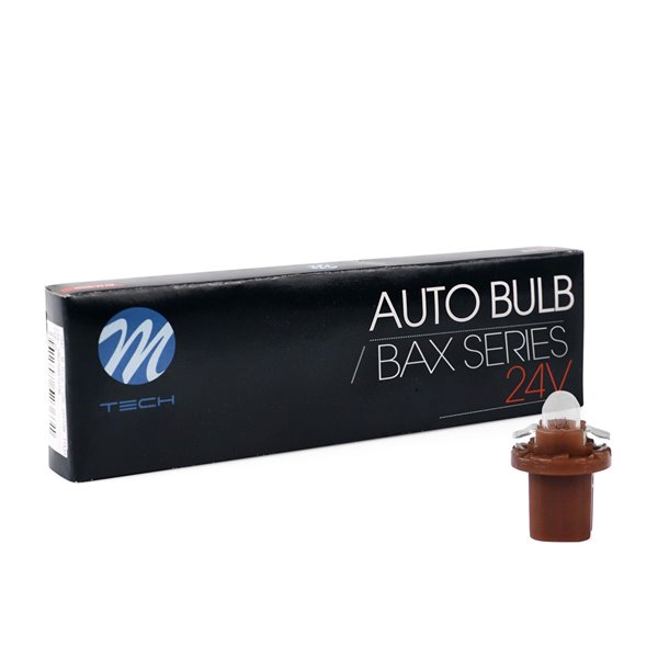 M-TECH bulb BX8.5d 24V/1,2W BROWN