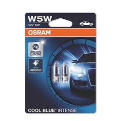 OSRAM COOL BLUE 2825HCBI, W2,1x9,5d 12V W5W 02B