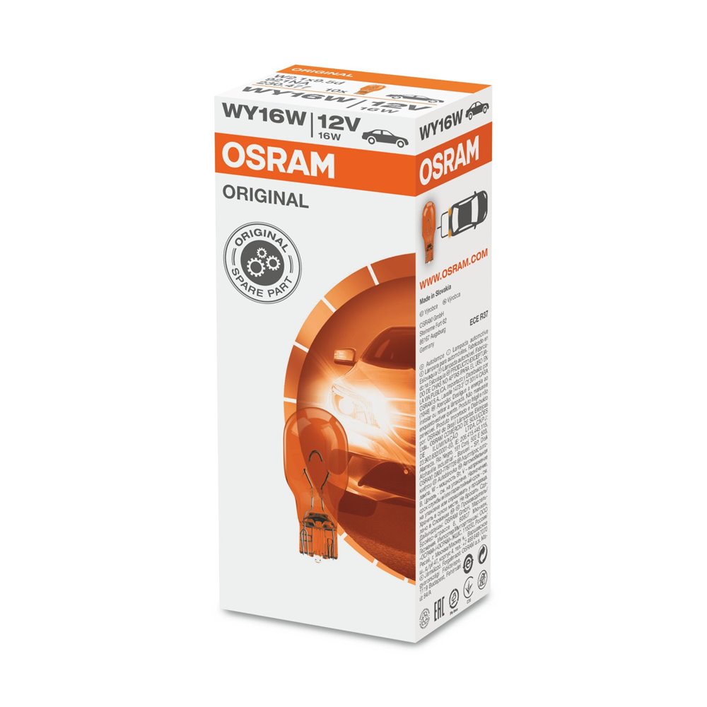 OSRAM Original 921NA WY16W 16W 12V W2.1X9.5D