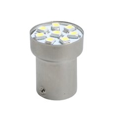 LED L088W - BA15s G18 8xSMD3528 White