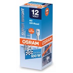 Halogen OSRAM SUPER BRIGHT PREMIUM H3 PK22s 12V 100W