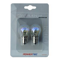 Powertec Platinum BA15s P21W S25 21W 12V RAINBOW Blister