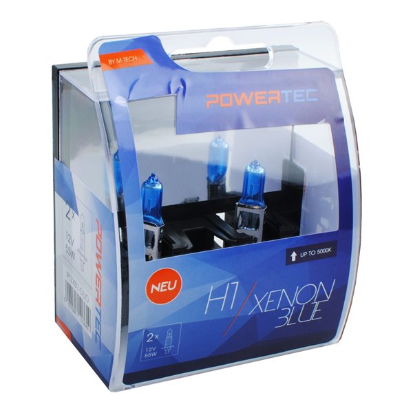 Powertec Xenon Blue H1 12V DUO