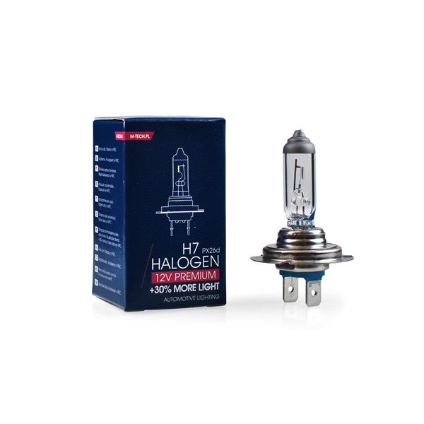 M-TECH PREMIUM Halogen bulb H7 PX26d 55W 12V E1