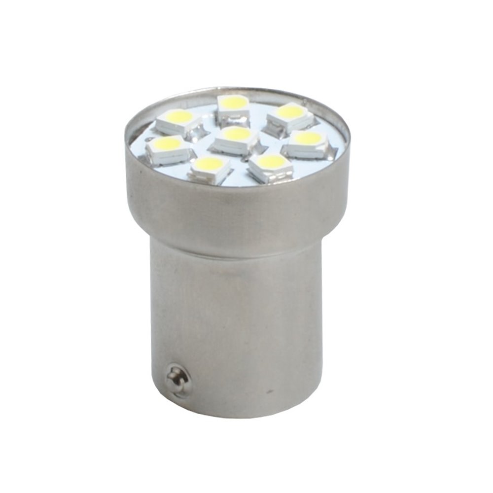 LED L988W - BA15s G18 8xSMD3528 White 24V