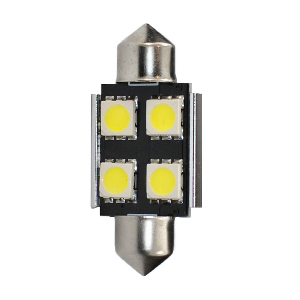 LED L9328W - C5W 36mm 4xSMD5050 RAD. CANBUS White