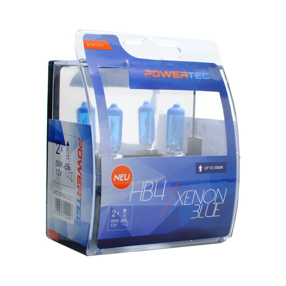 Powertec Xenon Blue HB4 12V DUO