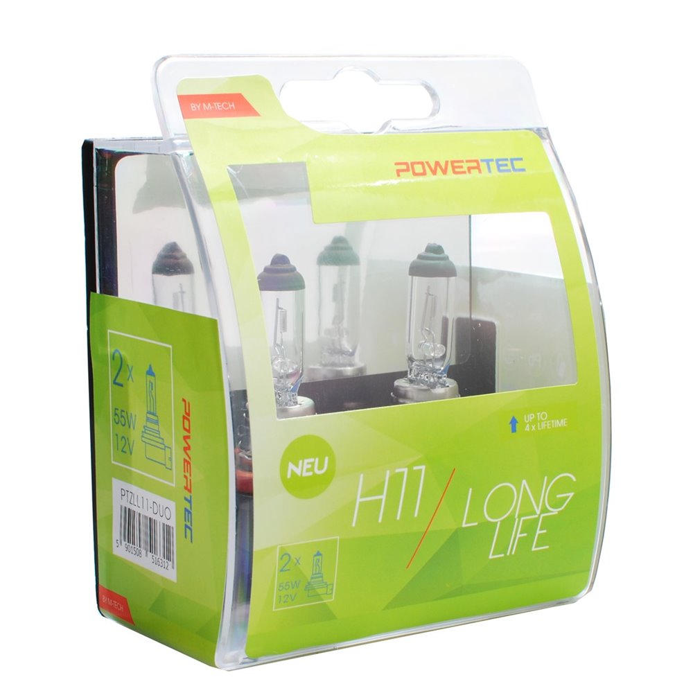 Powertec Long Life H11 12V DUO