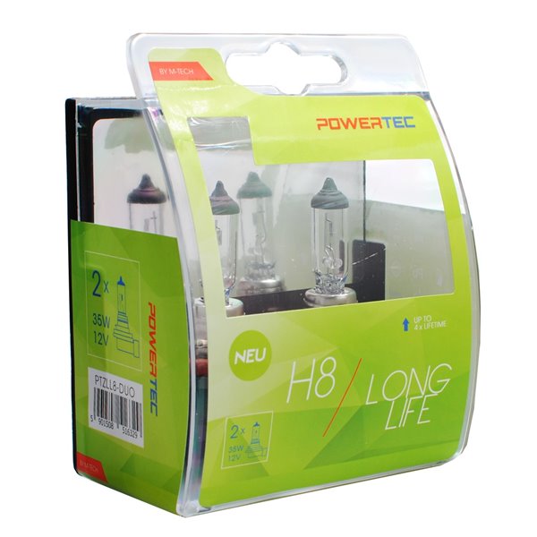 Powertec Long Life H8 12V DUO